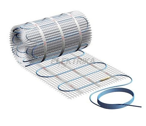 Комплект двожильного нагрівального кабелю MilliMat® v2 1200 W (1104 Вт) 0,5x16