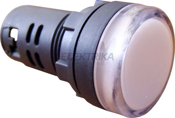 Арматура біла 24В АC/DC AD22-22DS