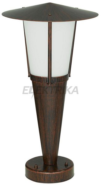 Вуличний світильник SAN MARINO 88066 стійка 1x60w E27 коричневий антик IP44