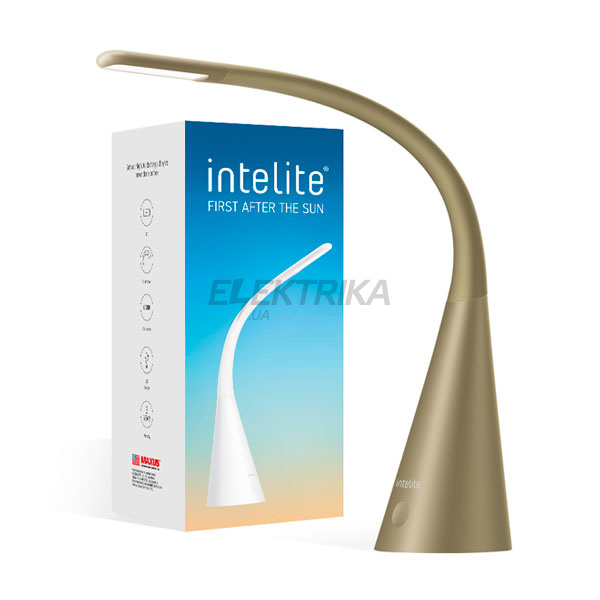 Настільний світильник Intelite Desklamp Bronze (DL4-5W-BR)
