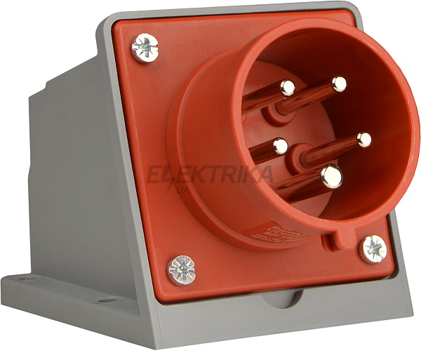 Вилка стаціонарна серії UСombi 5P 16A IP 44 (A0080010139)