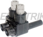 Відгалужальний затискач e.branch.clamp.f.70.2.6.35, (AsXS) 70 мм² / 2x6-35мм²
