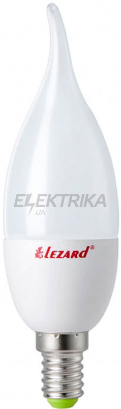 Світлодіодна лампа LED свічка Lezard B35 7W 2700K E14 220V (427-B35-1407)