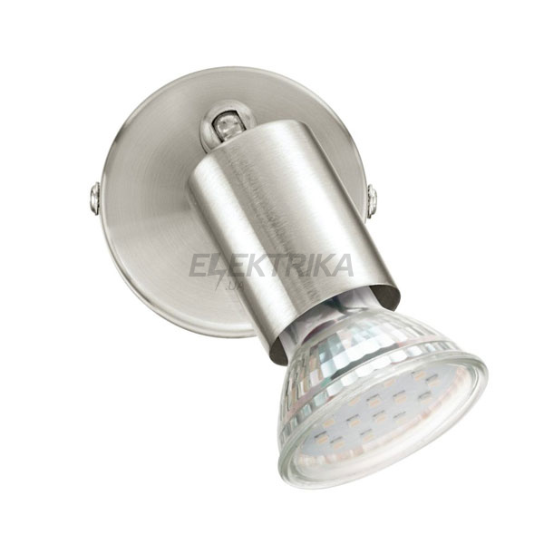 Бра спрямованого світла "Buzz LED" 1х2, 5Вт GU10 LED, нікель матовий, 92595