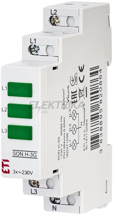 Індикатор ETI SON H-3G 002471556