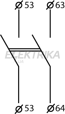 Додаткові контакти для ПМ-0 АСКО-УКРЕМ ДК(ПМ0)-20 (A0040050053)