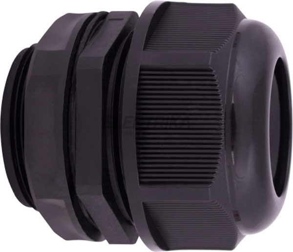 Кабельне введення e.mg.stand.40, IP68, black