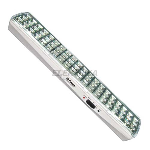 EL119 акумулятор. світильник 60LED білий AC/DC (365х70х35мм)