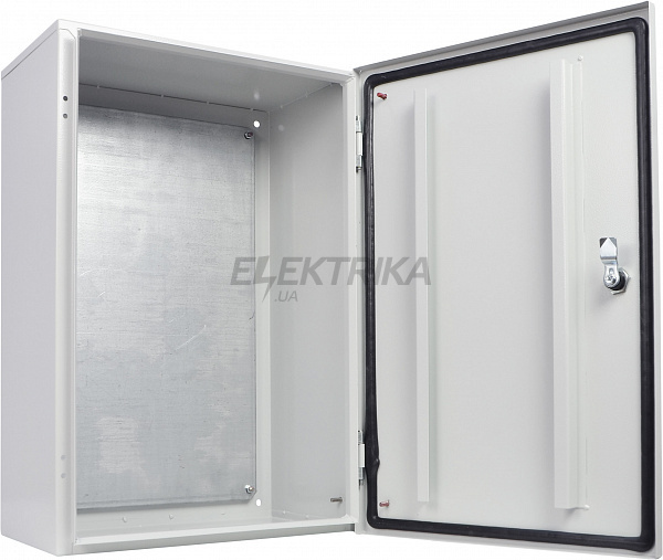 Корпус з монтажною панеллю металевий 60*40*25, IP54, серії UBox (A0260020020)