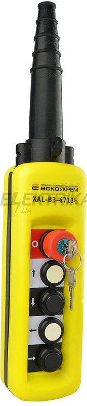 Пост керування тельферний з ключем АСКО-УКРЕМ XAL-B3-4713K (A0140050025)