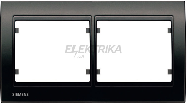 Рамка 2 посту Siemens Mega коричневий самоа (S22002 MS)