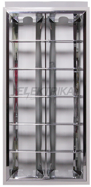 Світильник растровий e.lum.raster.flush.2.20 2х20W