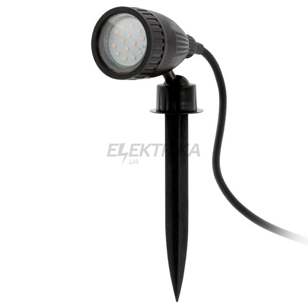 Світильник вуличний стійка "Nema 1", 1х3Вт GU10 LED, чорний, 93384