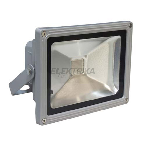 LL-181 1LED 20W RGB (+пульт) 230V (115*87*103mm) Срібло IP44