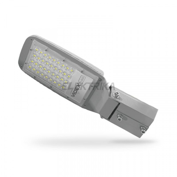 LED ліхтар вуличний VIDEX (поворотний) 30W 5000K Сірий (VL-SLe13-305G)