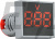Вольтметр цифровий АСКО-УКРЕМ ED16-22 FVD 30-500В АС червоний (A0190010035)