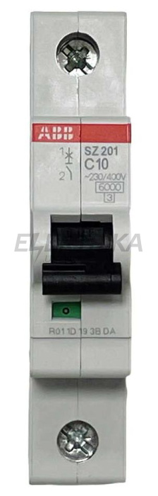 Автоматичний вимикач ABB SZ201-C10 (2CDS251025R0104)