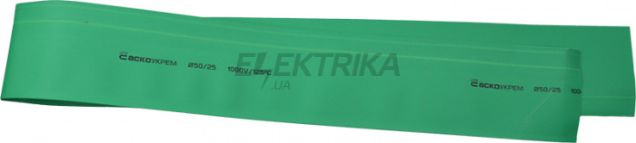 Термозбіжна трубка АСКО-УКРЕМ Ø 50,0/25,0 (1м) зелений (A0150040294)