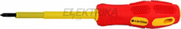 Викрутка ізольована e.tool.ph.604 (PH2*100) хрест