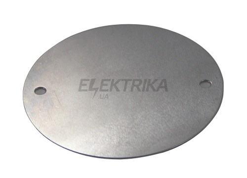 Кришка кругла до коробки монтажної металевої e.industrial.pipe.db.round.cover