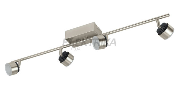Спот "Armento 1" 4х6Вт, LED нікель матовий/чорний, 31484