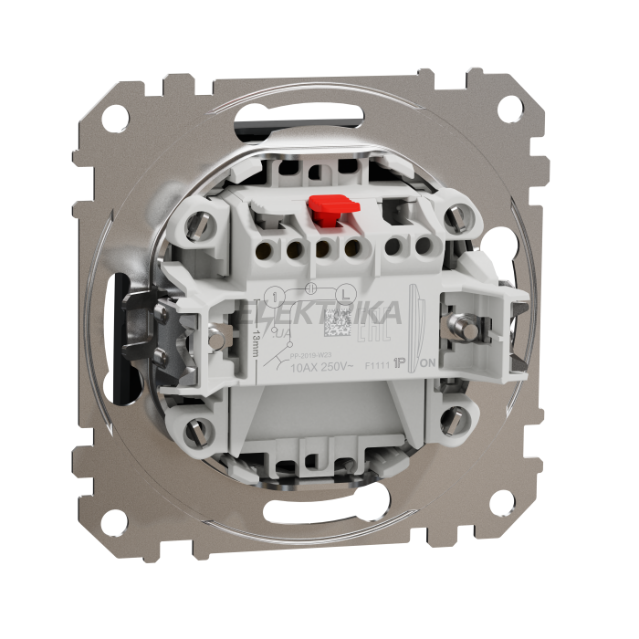 Кнопка Чорний Sedna Design Schneider Electric SDD114111
