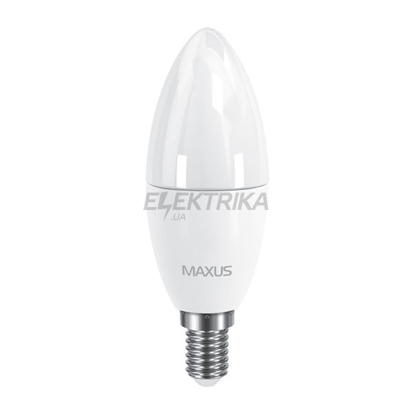 Світлодіодна лампа C37 6W м'яке світло 220V E14 (1-LED-533)