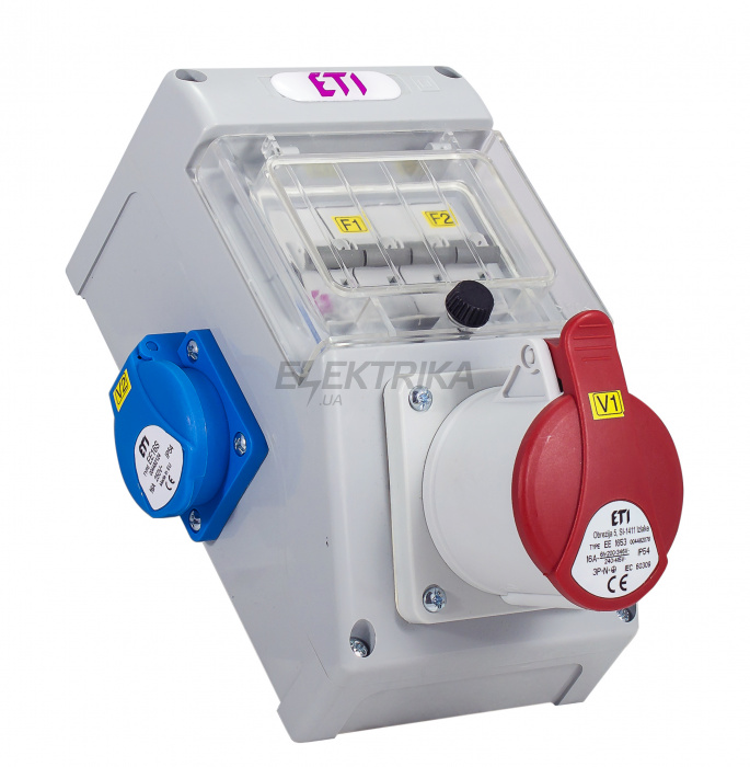 Розетка промислова ETI EDS4m 2-2/1-5 16 004483110
