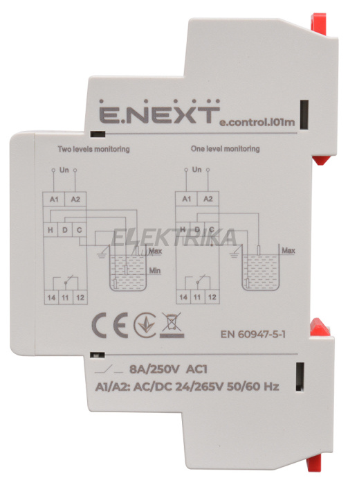 Реле контролю рівня рідини e.control.l01m (p075003)