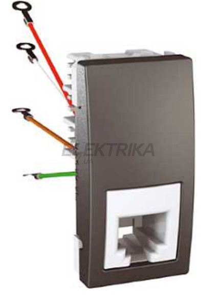 Телефонна розетка RJ11,1-М, 4 контакти