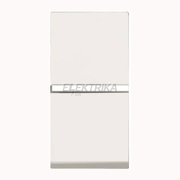 Кнопка 1-кл. з н/о контактом Zenit N2104.7 BL, білий