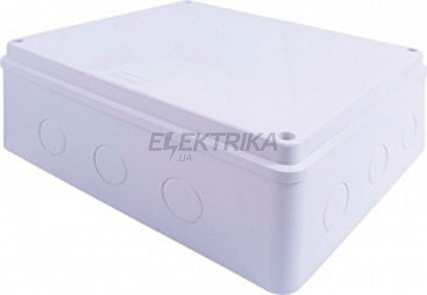 Монтажна коробка e.db.pro.oe.200.155.80, IP 65, без отворів для введення