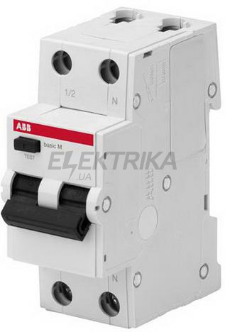 Диференційний автомат ABB basic M BMR415 C25 30mA (2CSR645041R1254)