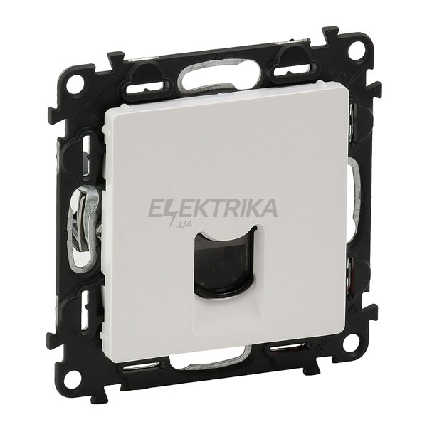 Розетка RJ45 Кат.6 UTP, білий, Valena LIFE