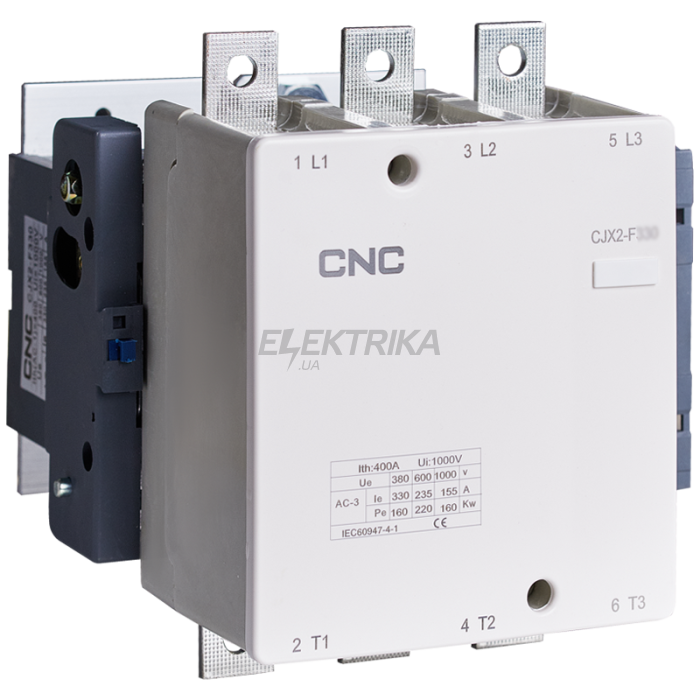 Електромагнітний контактор CNC CJX2-F-330 160кВт 220В 330А (Б00030463)