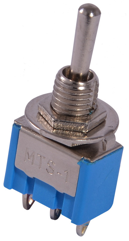 Тумблер АСКО-УКРЕМ MTS-102 ON-ON 2Пол. *3Конт. (A0140060012)