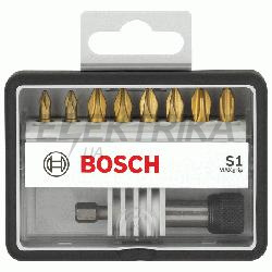 Набір Robust Line із 8+1 насадок-біт S Max Grip 25 мм, 8+1 шт.