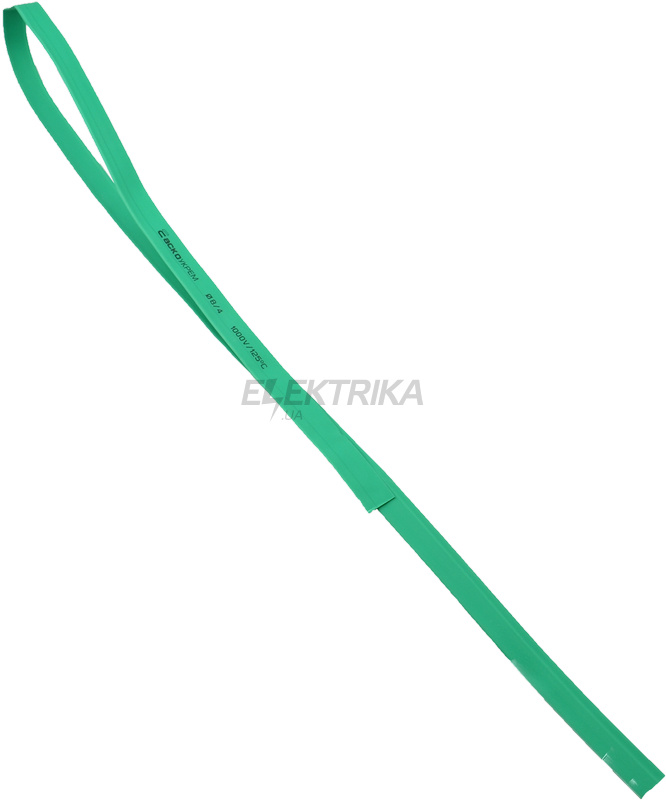 Термозбіжна трубка АСКО-УКРЕМ Ø 8,0/4,0 (1м) зелений (A0150040279)