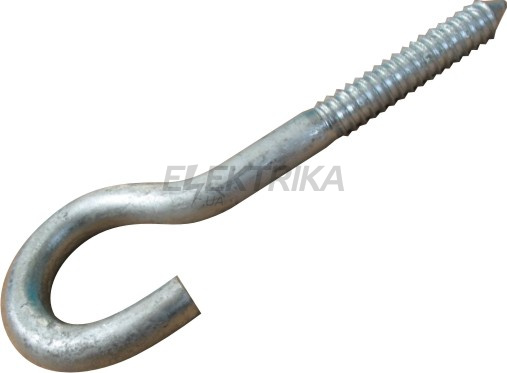 Гак для дерев'яних опор e.wood.hook.pro.20.165, 165х20 мм