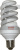 Лампа енергозберігаюча e.save.screw.E27.9.2700.T2, тип screw, патрон Е27, 9W, 2700 К, колба Т2