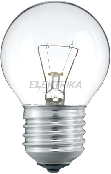 Лампа розжарювання Stan 40W E27 230V P45 CL 1CT/10X10F