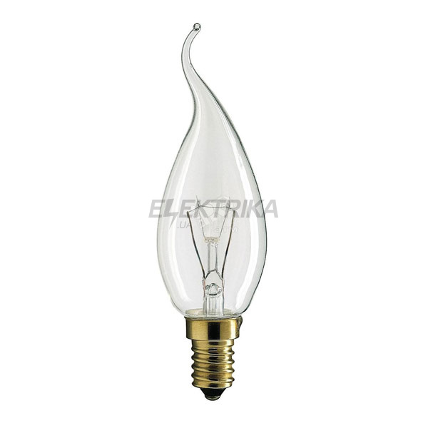 Лампа розжарювання Deco 40W E14 230V BXS35 CL 1CT/4X5F