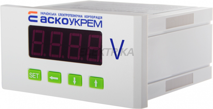 Вольтметр цифровий АСКО-УКРЕМ AС 600В 96х48 (ЦВ-5) (A0190010122)