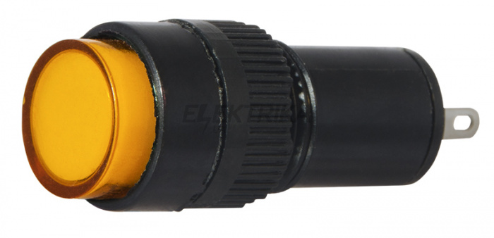 Сигнальна арматура АСКО-УКРЕМ AD22E-12DS 24V АC/DC жовтий (A0140030191)