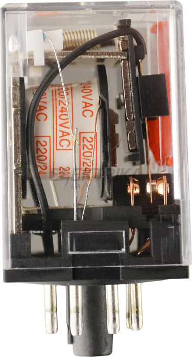 Реле проміжне АСКО-УКРЕМ МK2P (AC 220 V) (A0090010001)