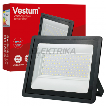 Світлодіодний прожектор Vestum 100W 6500K 180-260V IP65 (1-VS-3017)