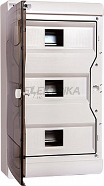 Корпус пластиковий, навісний (NT) 37-модульний, трирядний, IP 40