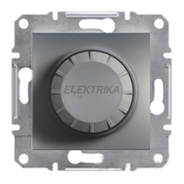 Димер поворотний Schneider Electric Asfora сталь (EPH6600162)