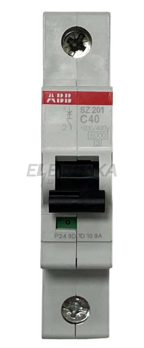 Автоматичний вимикач ABB SZ201-C40 (2CDS251025R0404)