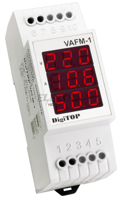 Вольт-ампер-частотомір digitop 1-63А (VAFM-1)